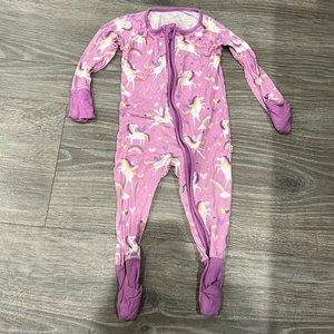 Little sleepies unicorns zippy